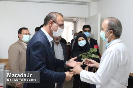 تجلیل فرماندار میاندورود از پزشکان در بازدید سرزده