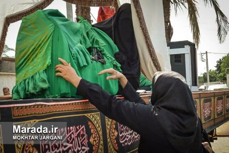 کاروان تعزیه ی خورشید در سوگ / سوگواره اهالی روستای بزمین آباد، زید علیا و زید سفلی شهرستان میاندرود