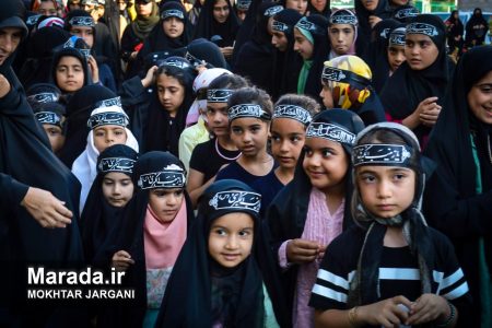 همایش کودکان عزادار حسینی در میاندورود برگزار گردید