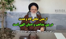 اربعین تجلی‌گاه وحدت در بین مذاهب و ادیان الهی است / عشق و ارادت به امام حسین (ع) اختصاص به شیعیان ندارد.
