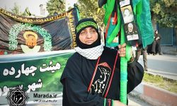 دسته روی مشترک هیئات مذهبی شهرستان میاندورود