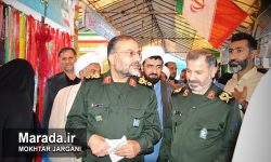 بازدید فرماندهی سازمان بسیج مستضعفین کشور از نمایشگاه اسوه مازندران