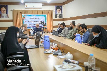 واکنش دبیر ستاد امر به معروف و نهی از منکر مازندران به تحریم های اتحادیه اروپا در نشست خبری / تصاویر