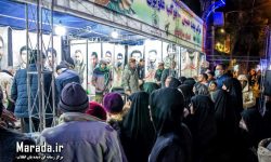 استقرار موکب مازندران در گلزار شهدای کرمان