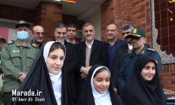 نواختن زنگ چهل و چهارمین فجر انقلاب اسلامی در استان مازندران