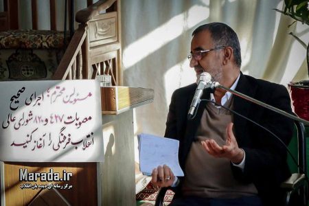 حضور منصورعلی زارعی در جمع بانوان معترض به بی حجابی