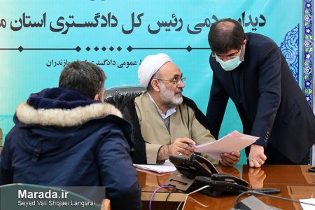 دیدار مردمی رئیس کل دادگستری استان مازندران / تصاویر