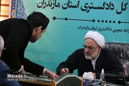 گزارش دیدار مردمی رئیس کل دادگستری مازندران / تصاویر فروردین ۱۴۰۲