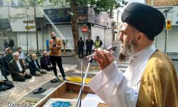 نماز عید فطر به امامت حجت الاسلام والمسلمین سید جلال صالحی در ساری