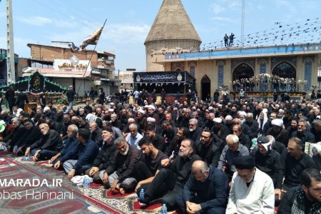 نماز جمعه عاشورایی ساری اجتماعی از عاشقان امام حسین علیه السلام / عکس