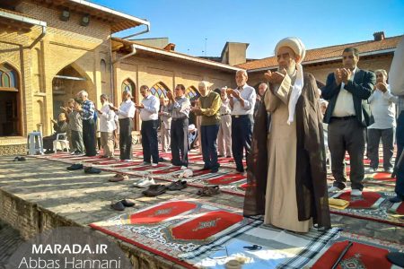 نماز عید قربان در مسجد جامع ساری / عکس