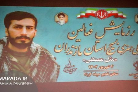 همایش جبهه فرهنگی هنری بسیج مازندران / عکس