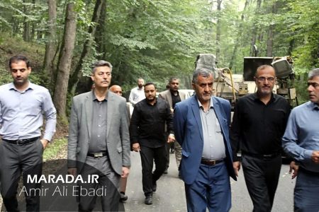 بازدید مسئولان از روستاهای بالادست شهرستان میاندورود / عکس