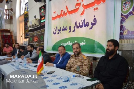 میز خدمت هفته دولت در شهرستان میاندورود / عکس