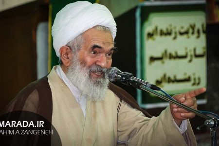 سخنرانی بصیرتی آیت الله معلمی در مسجد جامع تنکابن / عکس