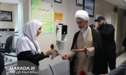 تجلیل از پرستاران بیمارستان ولایت ساری