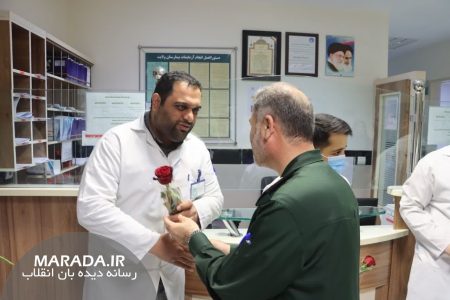 تجلیل از پرستاران بیمارستان ولایت ساری / عکس