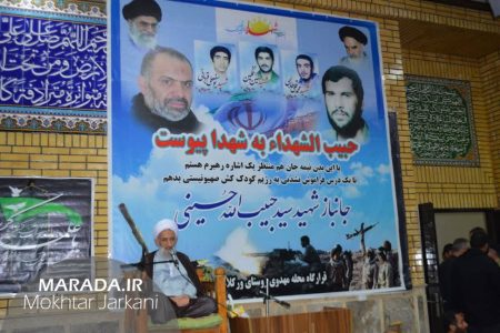 هفتمین شب شهادت سردار سید حبیب الله حسینی / عکس