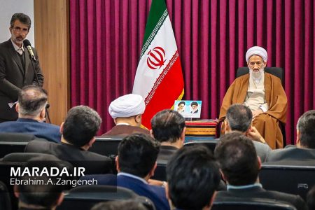 آیت الله محمدی لایینی در دیدار با هیئت های ورزشی مازندران / عکس