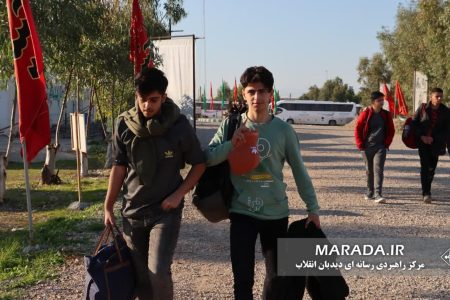 آغاز اردوهای راهیان نور دانش آموزان پسر مازندرانی / اردوگاه شهید جعفرزاده / عکس