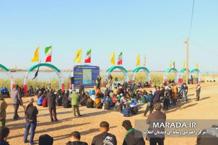 جلوه هایی از اردوی دانش آموزی راهیان نور و پیشرفت مازندران / عکس