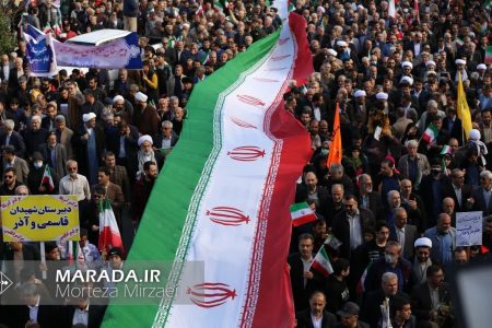 راهپیمایی ۲۲ بهمن مرکز مازندران ۱۴۰۲ / عکس : م.میرزایی