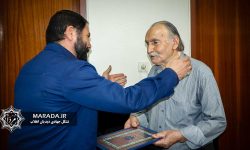 روز بزرگداشت شهدا با خانواده شهید عظیم باقری