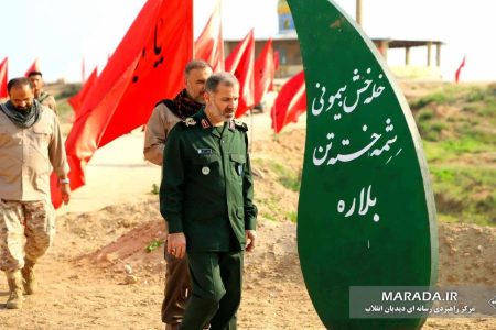 بازدید سردار مسلمی از اردوهای راهیان نور مازندران / عکس اسفند ۱۴۰۲