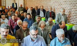 بازاریان ساروی در حمایت از رعایت حجاب و عفاف اجتماعی تجمع کردند
