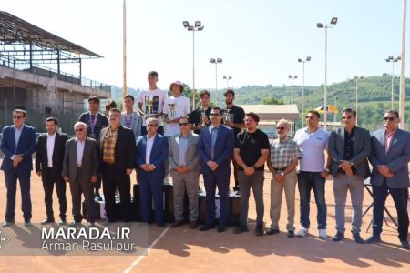 پایان هفته نخست رقابت‌های تور جهانی تنیس جوانان در ساری / عکس