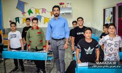 دیدار فرمانده سپاه ساری با معلمان جهادی جنوب شهر ساری