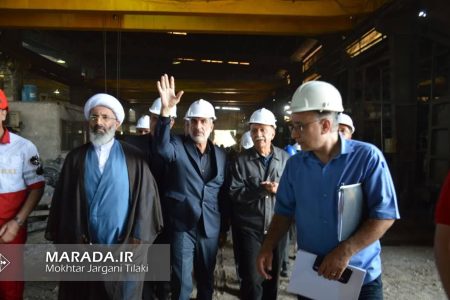 همراه با استاندار مازندران در بازدید از میاندورود / عکس