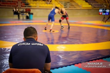 مرحله حذفی لیگ دسته اول کشتی آزاد کشور جام شهید شاهرخ ضرغام / عکس