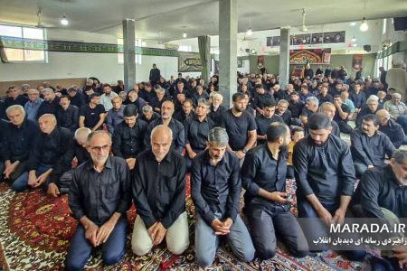 آیین عزاداری دهه محرم ۱۴۴۶ روستای عباس آباد حلمسر شهرستان میاندورود / عکس