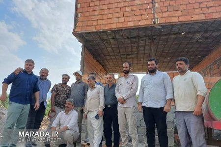 اردوی جهادی ساخت مسکن محروم در روستای تلمادره چهاردانگه ساری / عکس