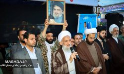 تجمع مردم ساری در محکومیت ترور سید مقاومت