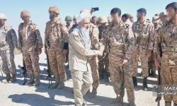 قدردانی از مرزداران لشکر ۲۵ کربلا در شمالغرب کشور