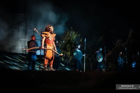 نمایش بزرگ میدانی راز سرزمین عشق / عکس