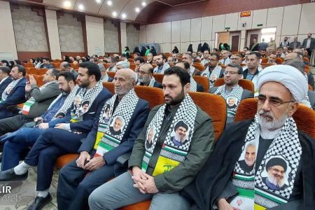 اجلاسیه شهدای بسیج جهان اسلام به مناسبت هفته بسیج در مازندران / عکس