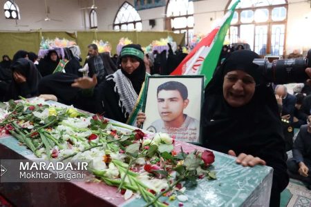 استقبال از شهید گمنام در سورک و چمازتپه میاندورود / عکس