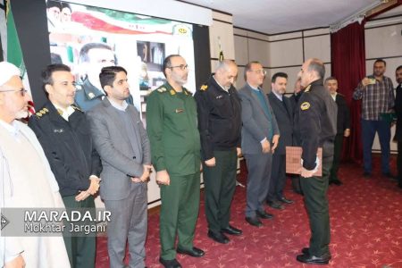 فرمانده جدید انتظامی شهرستان میاندورود معرفی شد / عکس