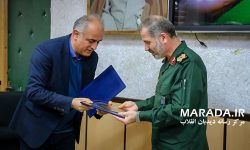 تفاهم نامه مدیریت مصرف انرژی فی مابین ادارات کل برق و گاز با سپاه کربلا مازندران