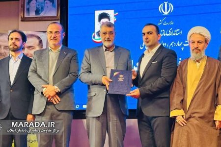 تکریم علی طالبی و معارفه مرتضی بابایی در کسوت فرماندار شهرستان میاندورود / عکس