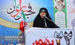 راهپیمایی ۲۲ بهمن میاندورود تجدید میثاق مردمی بصیر با آرمان های انقلاب