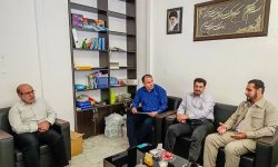 رزمایش شهدای اقتدار ملی در بسیج اصناف ساری