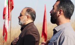 تجدید میثاق فرمانده سپاه کربلا مازندران با شهدای عملیات کربلای ۴