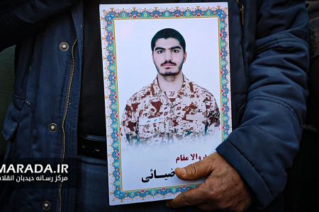 مدافع امنیت شهید امین ضیایی از نگاه پدر / ویدئو