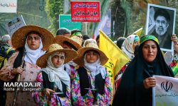هنر در اوج اقتدار _ درخشش هنرمندان مازندران در رژه جانفدایان ایران _ گزارش تصویری دوم