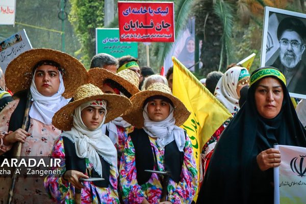 هنر در اوج اقتدار _ درخشش هنرمندان مازندران در رژه جانفدایان ایران _ گزارش تصویری دوم